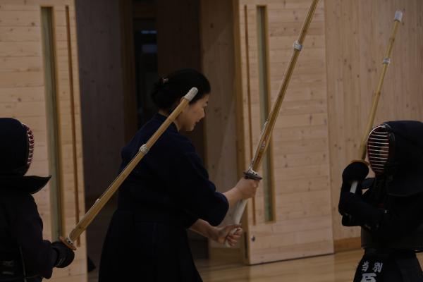 練習時の松尾さん