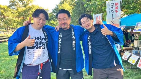 阿蘇公園ビアパーティーでの山田さん
