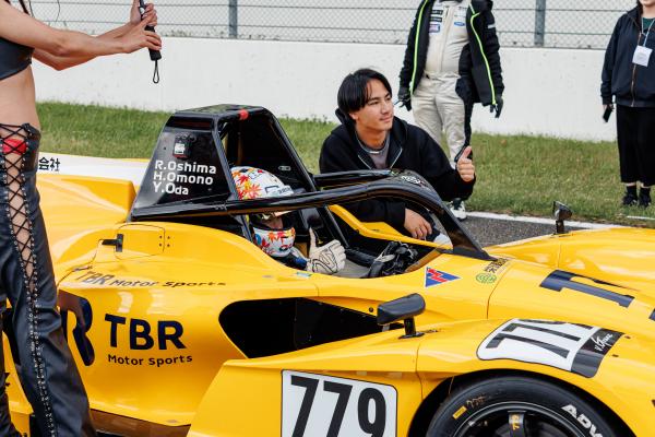 レースに臨む大島さん