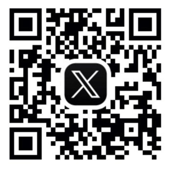 X(Twitter）QRコード
