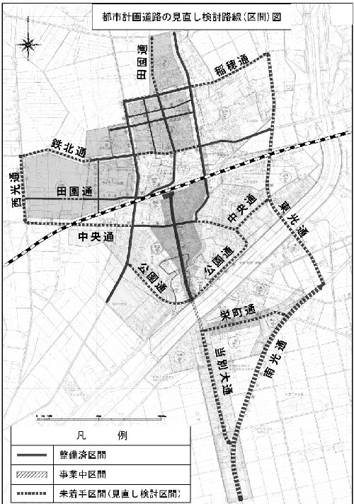 見直し検討路線図