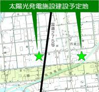 建設予定地地図