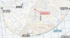 ヒグマ足跡発見箇所
